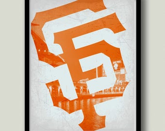 Sf giants artwork Etsy graphic about Sf Giants Printable Schedule identify Sf giants artwork Etsy